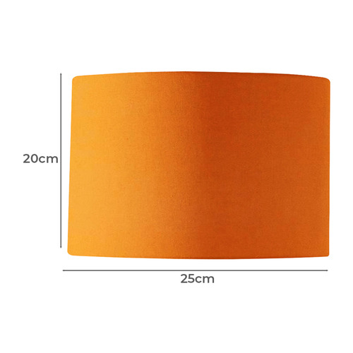 Large orange deals lamp